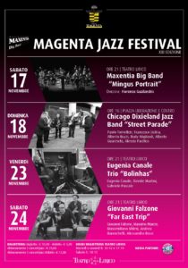 Dal 17 al 24 novembre il 21mo Magenta Jazz Festival